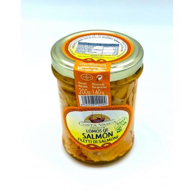 Filet saumon huile olive 200g