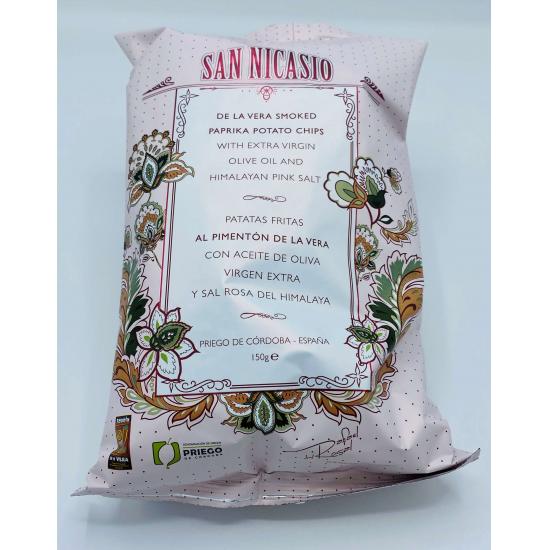 chips sel rose et paprika fumé San Nicasio 150g